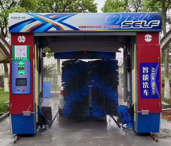 智能無人值守往複式洗車機CF-360案例精選